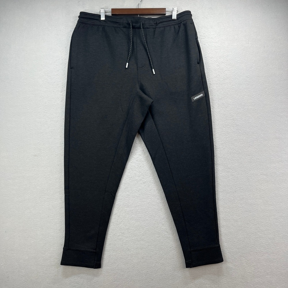 Legends Jogger Pants Mens XXL Luka Black Tapered Tech Fleece Active Streetwear